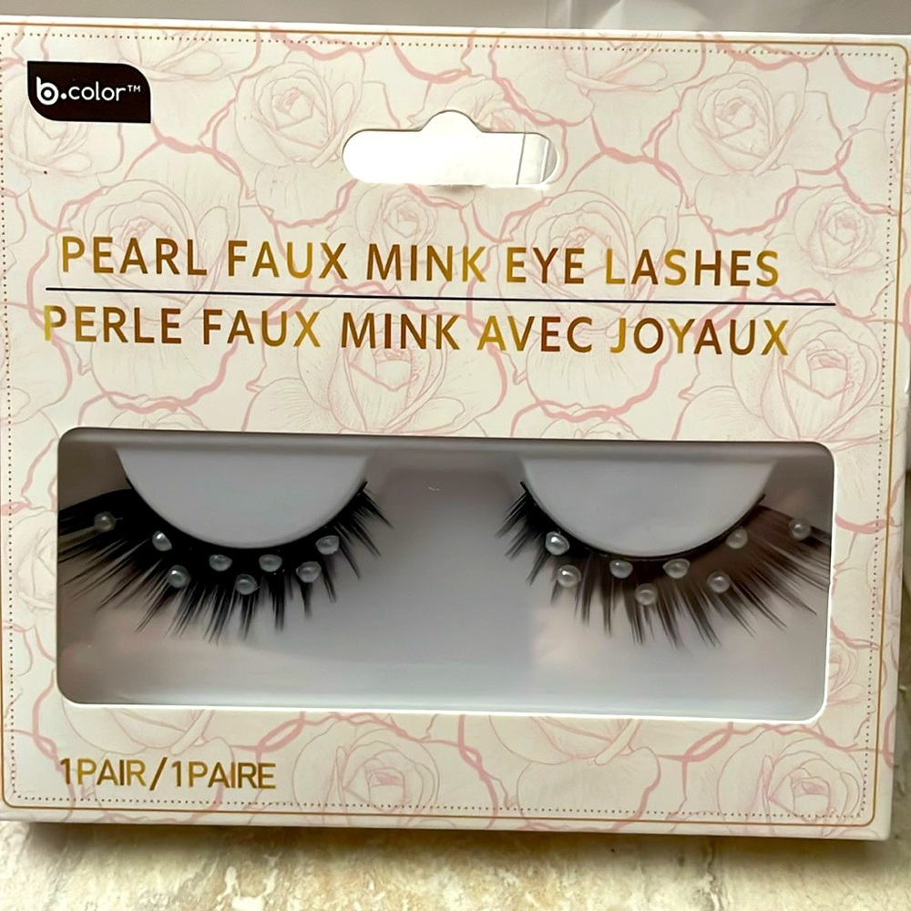Pearl faux mink eye lashes